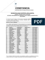 Constancia SCTR Pensión Municipalidad Bellavista