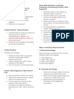 Attitudes and Influences That Shaped The Creation of The Primary Source