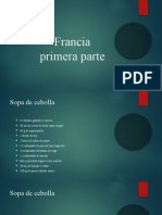 Francia Primera Parte Cocina Internacional