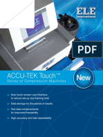 Prensas Accu-Tek Touch Ele International