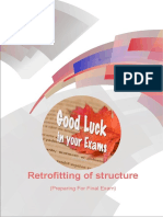 Retrofitting structures exam guide