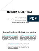 QUIMICA ANALÍTICA I-Termogravimetria