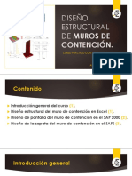 Diseño Estructural de Muros de Contención