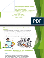 Task 2 - Oral Defense On Technology and Human Development - Yodi Patricia Ordóñez - Group 261