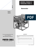 5250W Generator Owners Manual