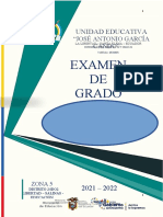 Examen de Grado Producción Académica Interdisciplinar 2021 - 2022