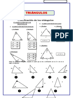 U6 - Geometria - Clasificación de Triangulos