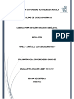 Artículo Coccidioidomicosis - Micología