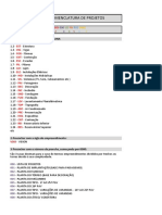 Padrão de nomenclatura de projetos