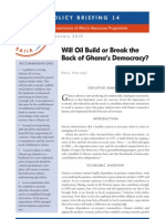 Harvey, R_Will Oil Build or Break the Back of Ghana's Democracy_2010