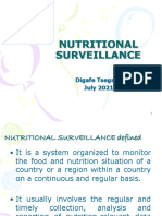 Nutritional Surveillance