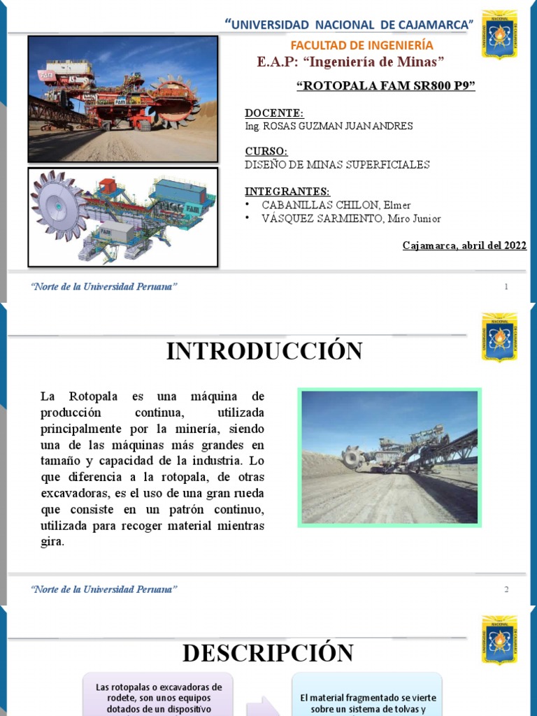 Rotopala FAM SR800 P9 en minería | PDF | Minería