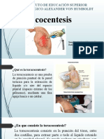 Toracocentesis y Colonostomia
