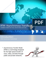 ATM: Asynchronous Transfer Mode: HAMMAD AHMAD (E07-026), FAHAD SOHAIL (E07-029)