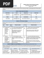 FOTIP - Individualized Learning Plan (ILP)