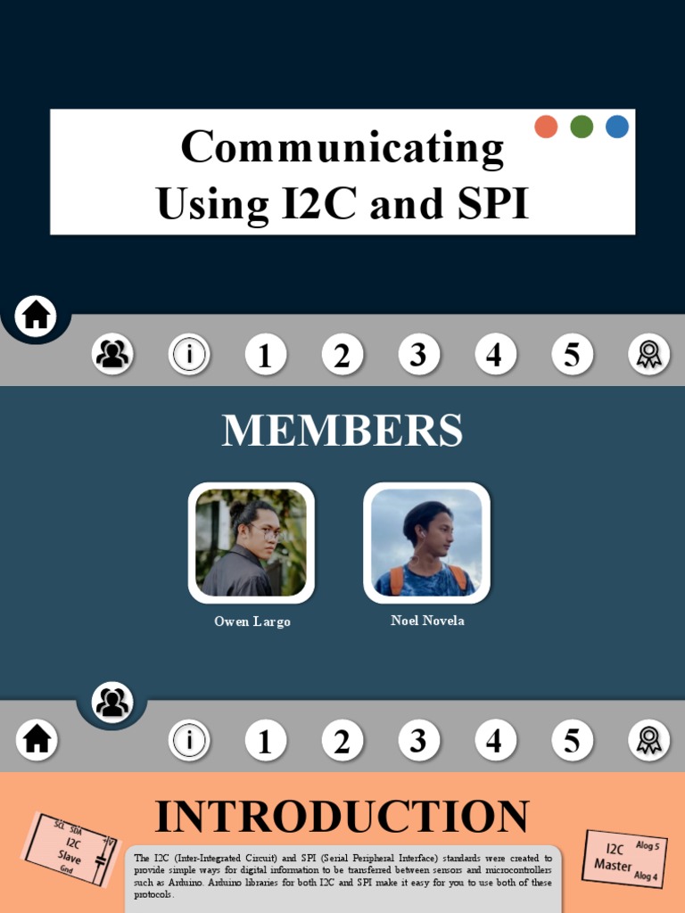 Communicating Using I2C and SPI | PDF | Physical Layer Protocols ...