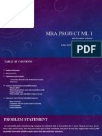 Mra Project ML 1: Mitesh Kumar Agrawal Batch: June'21 Batch