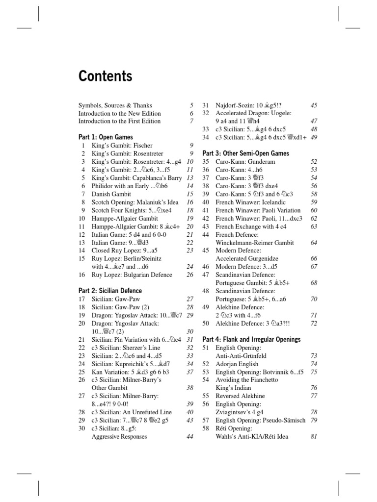 Chess Openings by Mike Bradford | PDF | Chess Openings | Traditional Games