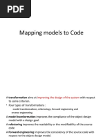 IV-Mapping Models To Code