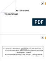 Gestión de Recursos Financieros