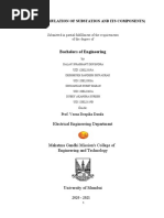 Bachelors of Engineering: (Study and Simulation of Substation and Its Components)