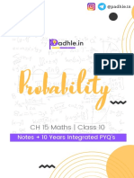 Probability Notes + PYQs