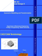 Geometric Modelling and Transformation PDF