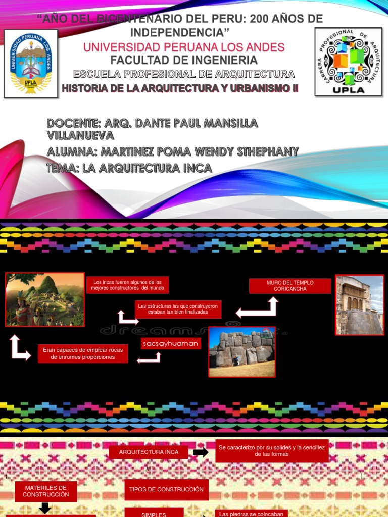 Arquitectura Inca: Solidez y Sencillez | PDF | Imperio Inca | Sectores ...