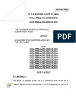 Supreme Court shipping dispute judgment