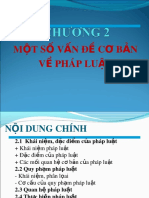 Bài giảng Pháp luật đại cương - Chương 2 - Một số vấn đề cơ bản về pháp luật - 975753