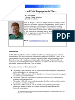 Numerical Pulse Propagation in Fibers