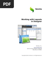 Designer Layouts EXTJS