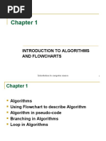 Introduction To Algorithms and Flowcharts