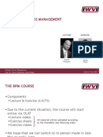 Business Process Management: Course Introduction