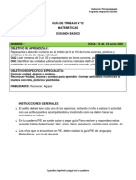 Matemáticas Segundo Básico: Formación de Cantidades Numéricas