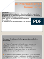 Los Intermediarios Financieros, Zarzuela
