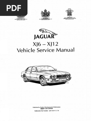 Xj6-Xj12 Service Manual Second Edition | PDF