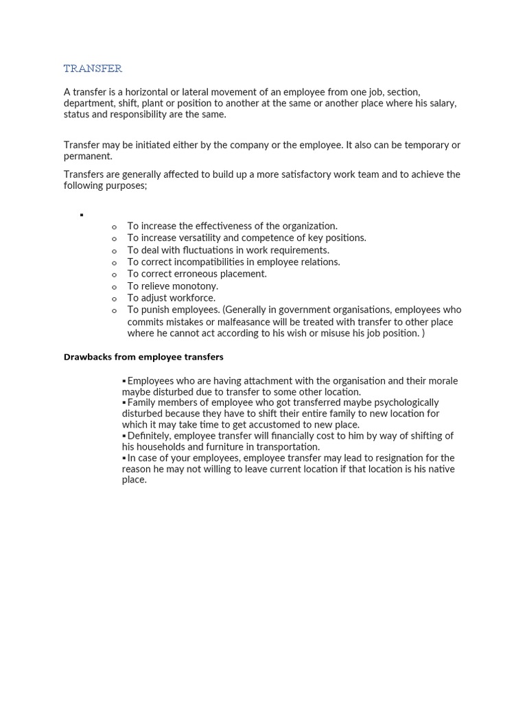 Transfer pdf