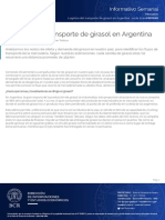 Logística Del Transporte de Girasol en Argentina