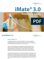 Archimate 3 - References Cards - Spanish