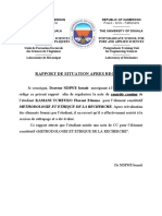 rapport de situation