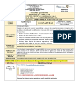 31-ADAPT CURRICULAR--PROYECT. CIENT. 6 -SEMANA 1.