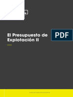 5. El Presupuesto de Explotación II