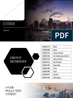 Over Polluted Cities: Group-8