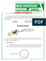 Teoria Atomica para Segundo de Secundaria