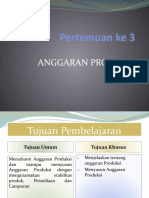 PP 3 Anggaran Produksi