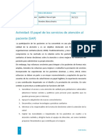 Modelos y Sistemas Sanitarios - El Papel de Los Servicios de Atencion Al Paciente (SAP)