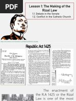 Historical Context of Republic Act 1425 | PDF | Philippines