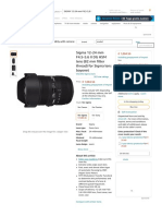 Sigma 12-24 MM F4,5-5,6 II DG HSM-Objektiv Für Sigma Objektivbajonett - Amazon - de - Elektronik & Foto
