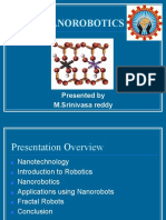 Nanorobotics: Presented by M.Srinivasa Reddy